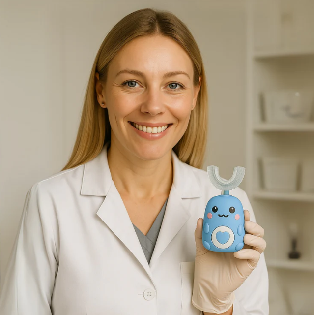 MamaMomo™ Kindertandenborstel schattig, snel & zacht!