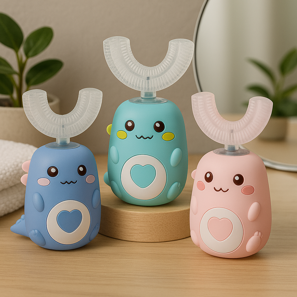 MamaMomo™ Kindertandenborstel schattig, snel & zacht!